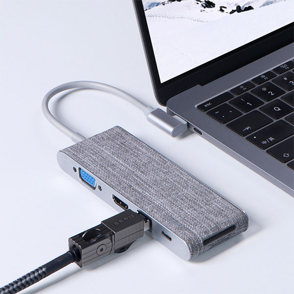 하기비스 CA03 USB-C 멀티포트허브 Hagibis Multiport Adapter USB-C Hub 4K USB-C to HDMI Card Reader