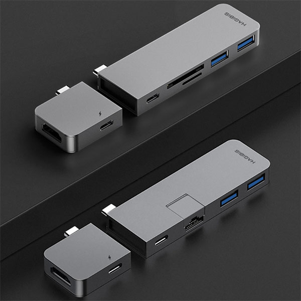 하기비스 MC1L USB Type-C 마그네틱 허브 Hagibis MC1L Magnetic USB Type-C Hub